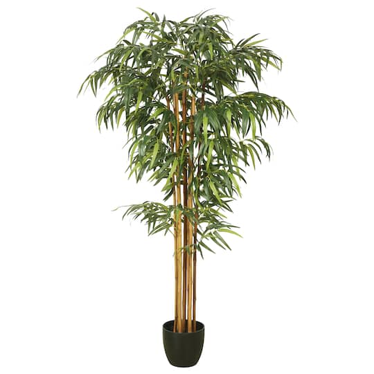 6ft. Potted Artificial Bamboo Tree